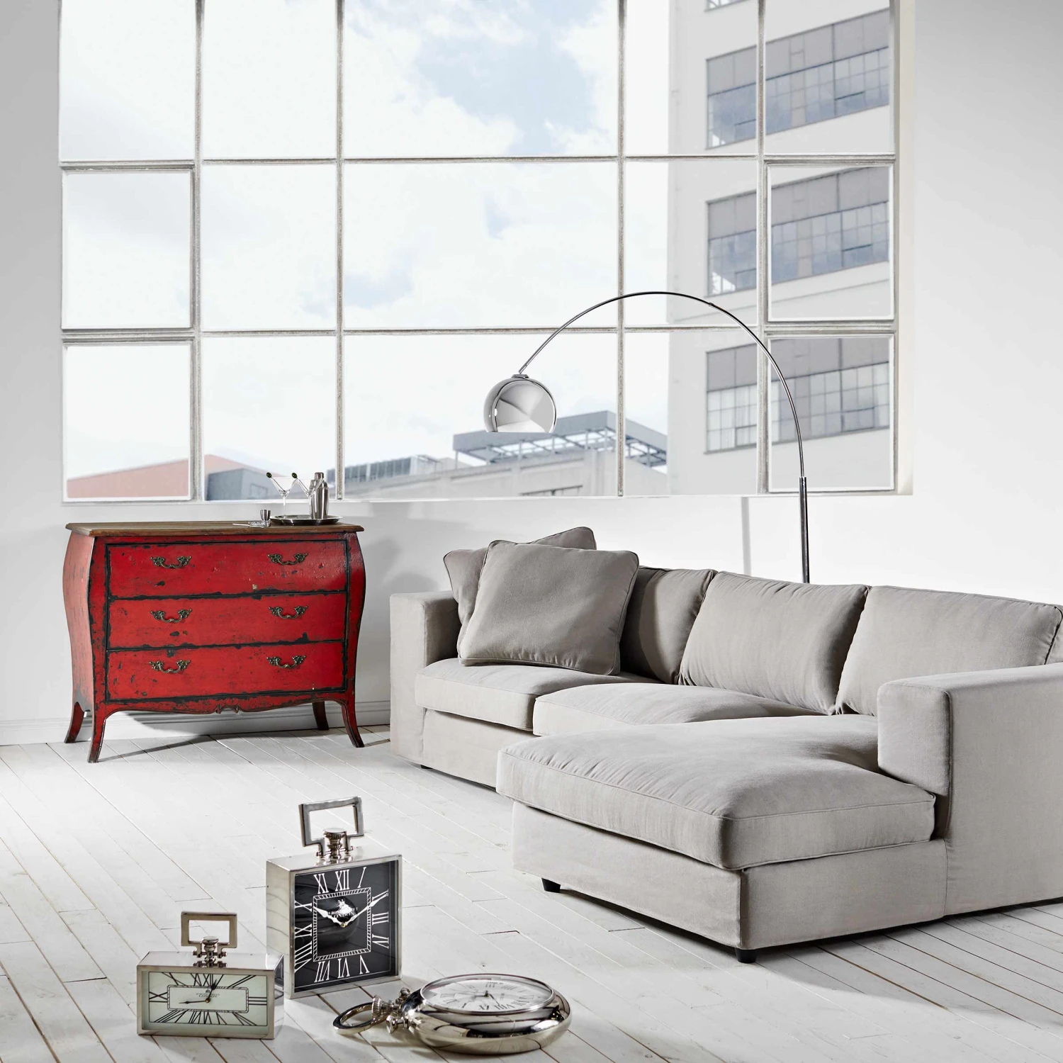 BOW Standleuchte Mit Marmorfuß 5 BOW Standleuchte Mit Marmorfuß – Bild 5