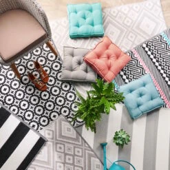 COLOUR CLASH In- & Outdoor-Teppich Mosaik L 150 X B 90cm -Haushaltsgegenstände Rabatte 10206896 6