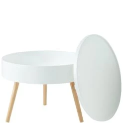 COFFEE TIME Beistelltisch Mit Stauraum -Haushaltsgegenstände Rabatte 10209118 3