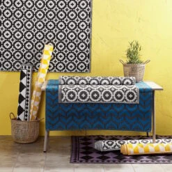 COLOUR CLASH In- & Outdoor-Teppich Mosaik L 150 X B 90cm -Haushaltsgegenstände Rabatte 10210626 8