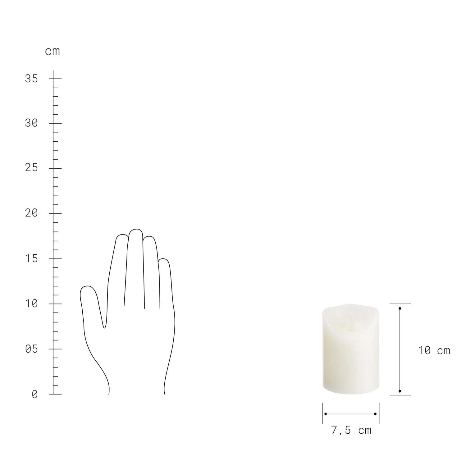 GLOWING FLAME LED Kerzen 3er-Set 10 GLOWING FLAME LED Kerzen 3er-Set – Bild 10