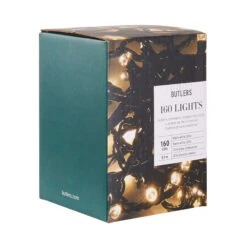 160 LIGHTS LED-Lichterkette 160 Lichter Outdoor 7 160 LIGHTS LED-Lichterkette 160 Lichter Outdoor -Haushaltsgegenstände Rabatte 10212620 2