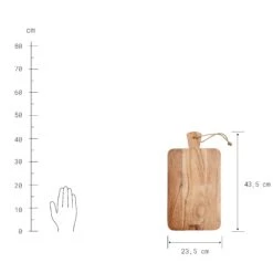 CUTTING CREW Schneidebrett Mit Juteband L 44 X B 24cm 10 CUTTING CREW Schneidebrett Mit Juteband L 44 X B 24cm -Haushaltsgegenstände Rabatte 10213007 3