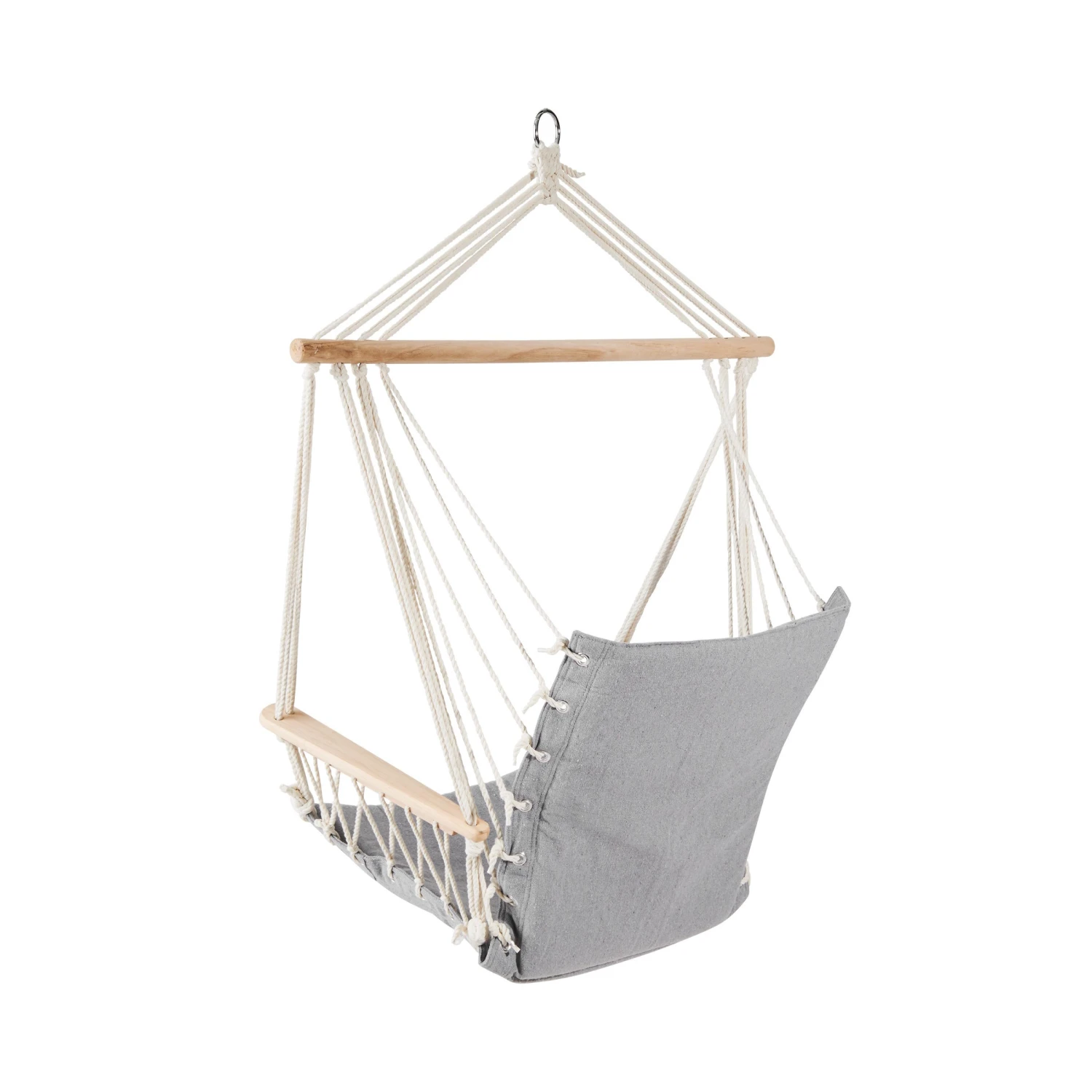 BABOON Hängesessel Mit Holzarmlehnen 4 BABOON Hängesessel Mit Holzarmlehnen – Bild 4