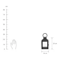 LIGHTHOUSE Laterne Höhe 24cm 12 LIGHTHOUSE Laterne Höhe 24cm -Haushaltsgegenstände Rabatte 10216238 3