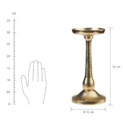 ROYAL Kerzenständer Für Stumpenkerzen Höhe 32cm 8 ROYAL Kerzenständer Für Stumpenkerzen Höhe 32cm -Haushaltsgegenstände Rabatte 10217592 2