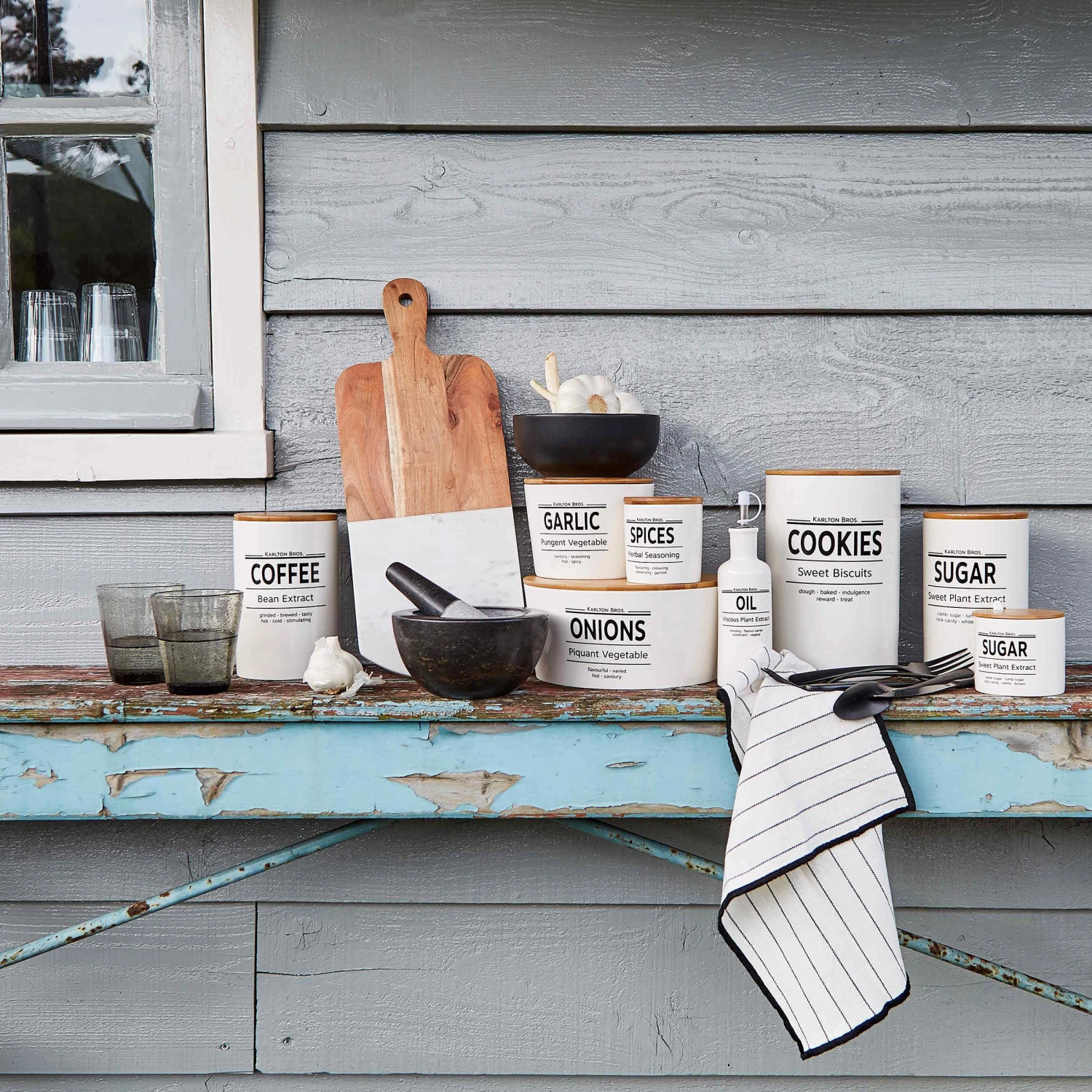 KARLTON BROS. Vorratsdose Coffee 1100ml 5 KARLTON BROS. Vorratsdose Coffee 1100ml – Bild 5