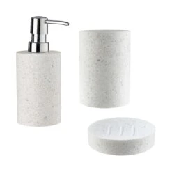 SAMOS Zahnputzbecher Terrazzo -Haushaltsgegenstände Rabatte 10220174 2