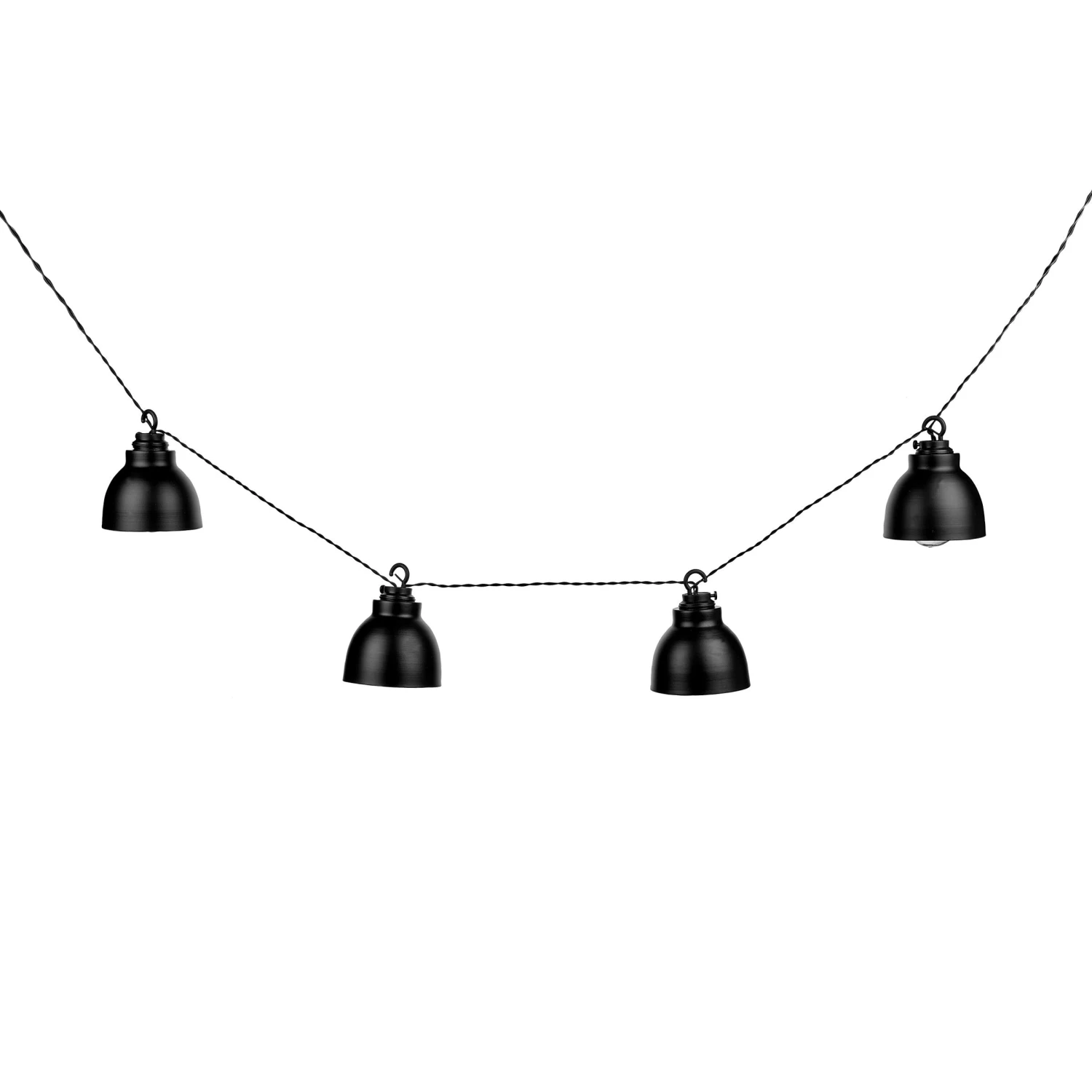 WAREHOUSE Metall-Lampenkette Mit Stecker 2 WAREHOUSE Metall-Lampenkette Mit Stecker – Bild 2