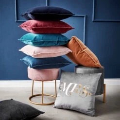 COTTON VELVET Kissen L 45 X B 45cm -Haushaltsgegenstände Rabatte 10220843 3