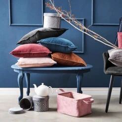 COTTON VELVET Kissen L 45 X B 45cm -Haushaltsgegenstände Rabatte 10220843 5