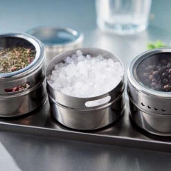 SPICE GUYS Magnetfeld Mit 3 Gewürzdosen -Haushaltsgegenstände Rabatte 10220939 5