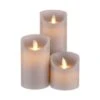 GLOWING FLAME LED Kerzen 3er-Set