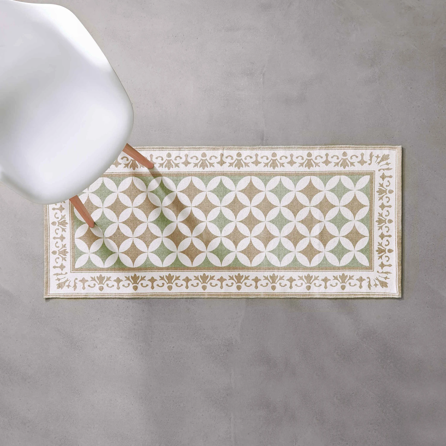 SILENT DANCER Läufer Kacheln L 70 X B 170cm 2 SILENT DANCER Läufer Kacheln L 70 X B 170cm – Bild 2