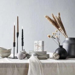 BLACKSMITH Kerzenhalter Höhe 40cm -Haushaltsgegenstände Rabatte 10223391 6