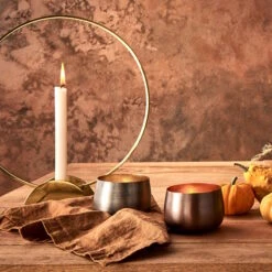 LUNA Kerzenhalter Messing Ø41cm -Haushaltsgegenstände Rabatte 10223433 5