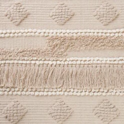 ALL NATURE Teppich Mit Fransen L 90 X B 60cm -Haushaltsgegenstände Rabatte 10224058 4