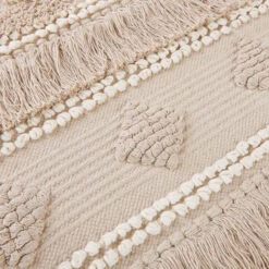 ALL NATURE Teppich Mit Fransen L 90 X B 60cm -Haushaltsgegenstände Rabatte 10224058 5