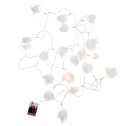 FEATHERS LED-Lichterkette Federn 20 Lichter Mit USB-Batteriefach -Haushaltsgegenstände Rabatte 10224975 4