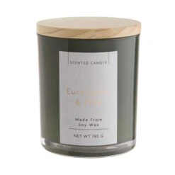 SCENTED CANDLE Duftkerze Eucalyptus & Pine Mit Sojawachs