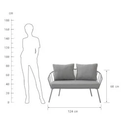 JUNTO Lounge-Set 4-tlg. -Haushaltsgegenstände Rabatte 10226074 4