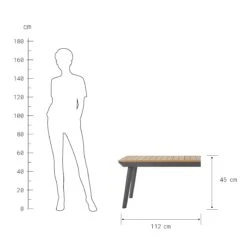 TEAK TIME Lounge-Set 4-tlg. -Haushaltsgegenstände Rabatte 10226256 15