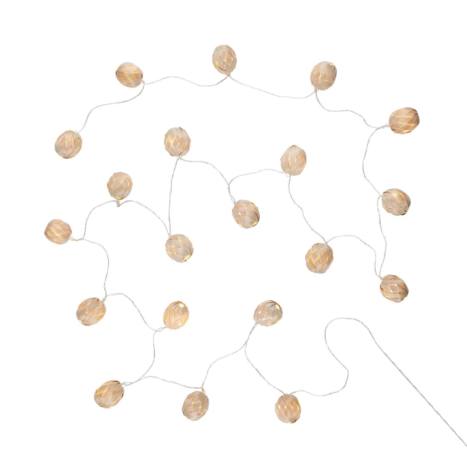 BONDI LIGHTS LED-Lichterkette 20 Bambuslichter Mit USB-Batteriefach 4 BONDI LIGHTS LED-Lichterkette 20 Bambuslichter Mit USB-Batteriefach – Bild 4