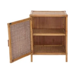 BOHO LOUNGE Nachttisch-Schränkchen Handgefertigt Aus Rattan -Haushaltsgegenstände Rabatte 10226379 4