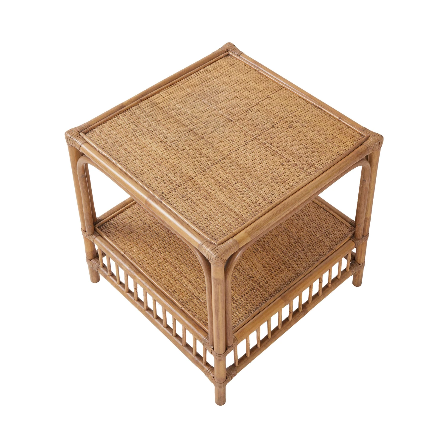 BOHO LOUNGE Couchtisch Handgefertigt Aus Rattan 5 BOHO LOUNGE Couchtisch Handgefertigt Aus Rattan – Bild 5