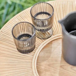 BOHO LOUNGE Couchtisch Rattan -Haushaltsgegenstände Rabatte 10226527 10