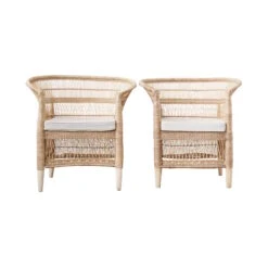 BOHO LOUNGE Malawi Sessel Handgeflochten -Haushaltsgegenstände Rabatte 10226763 11