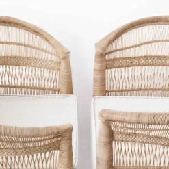 BOHO LOUNGE Malawi Sessel Handgeflochten -Haushaltsgegenstände Rabatte 10226763 14