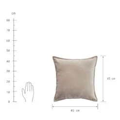 COTTON VELVET Kissen L 45 X B 45cm -Haushaltsgegenstände Rabatte 10227352 2