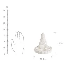 BUDDHA Statue Für 3 Teelichter Höhe 18cm 8 BUDDHA Statue Für 3 Teelichter Höhe 18cm -Haushaltsgegenstände Rabatte 10227822 2