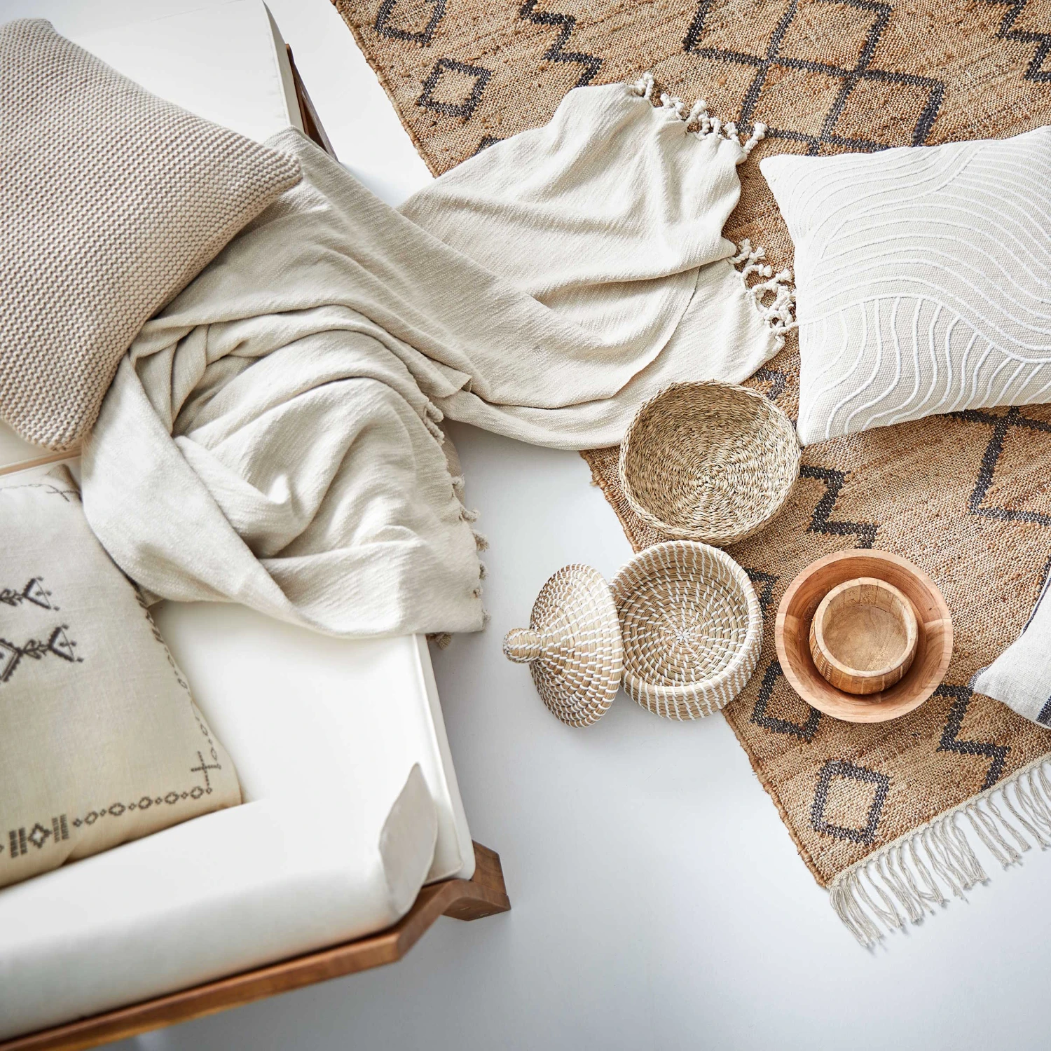 DUNES Decke L 200 X B 140cm 2 DUNES Decke L 200 X B 140cm – Bild 2