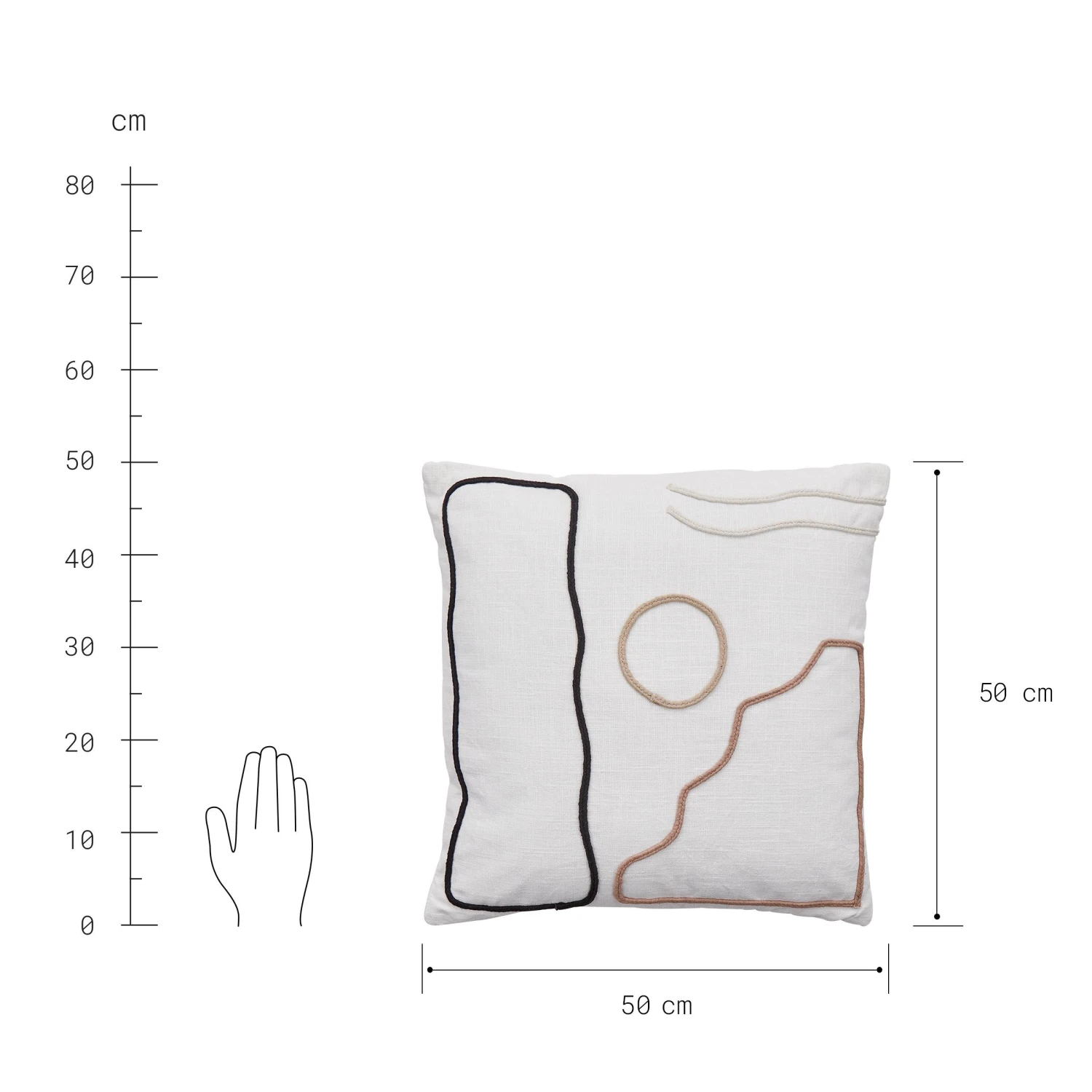 ABSTRACTKissen L 50 X B 50cm 3 ABSTRACTKissen L 50 X B 50cm – Bild 3