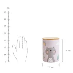 TINY TOWN Aufbewahrungsdose Katze 1100ml 9 TINY TOWN Aufbewahrungsdose Katze 1100ml -Haushaltsgegenstände Rabatte 10228060 3