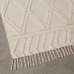 COTTON WAY Läufer Raute L 140 X B 70cm 11 COTTON WAY Läufer Raute L 140 X B 70cm -Haushaltsgegenstände Rabatte 10228307 5