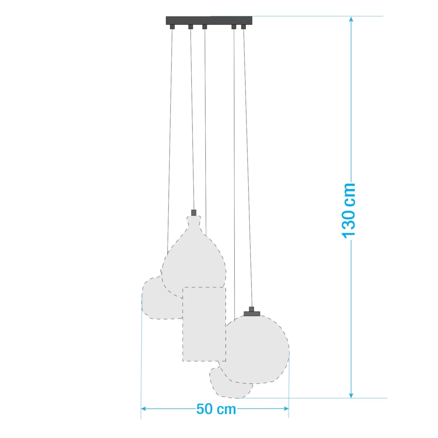 BROOKLYN Pendelleuchte 5-flammig 16 BROOKLYN Pendelleuchte 5-flammig – Bild 16