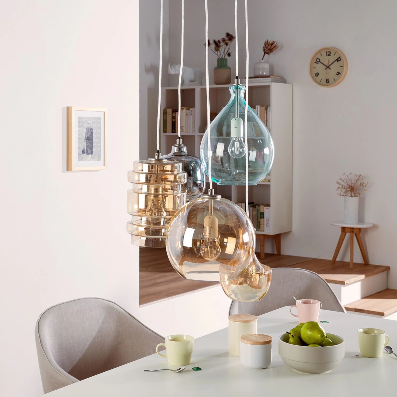 BROOKLYN Pendelleuchte 5-flammig 4 BROOKLYN Pendelleuchte 5-flammig – Bild 4