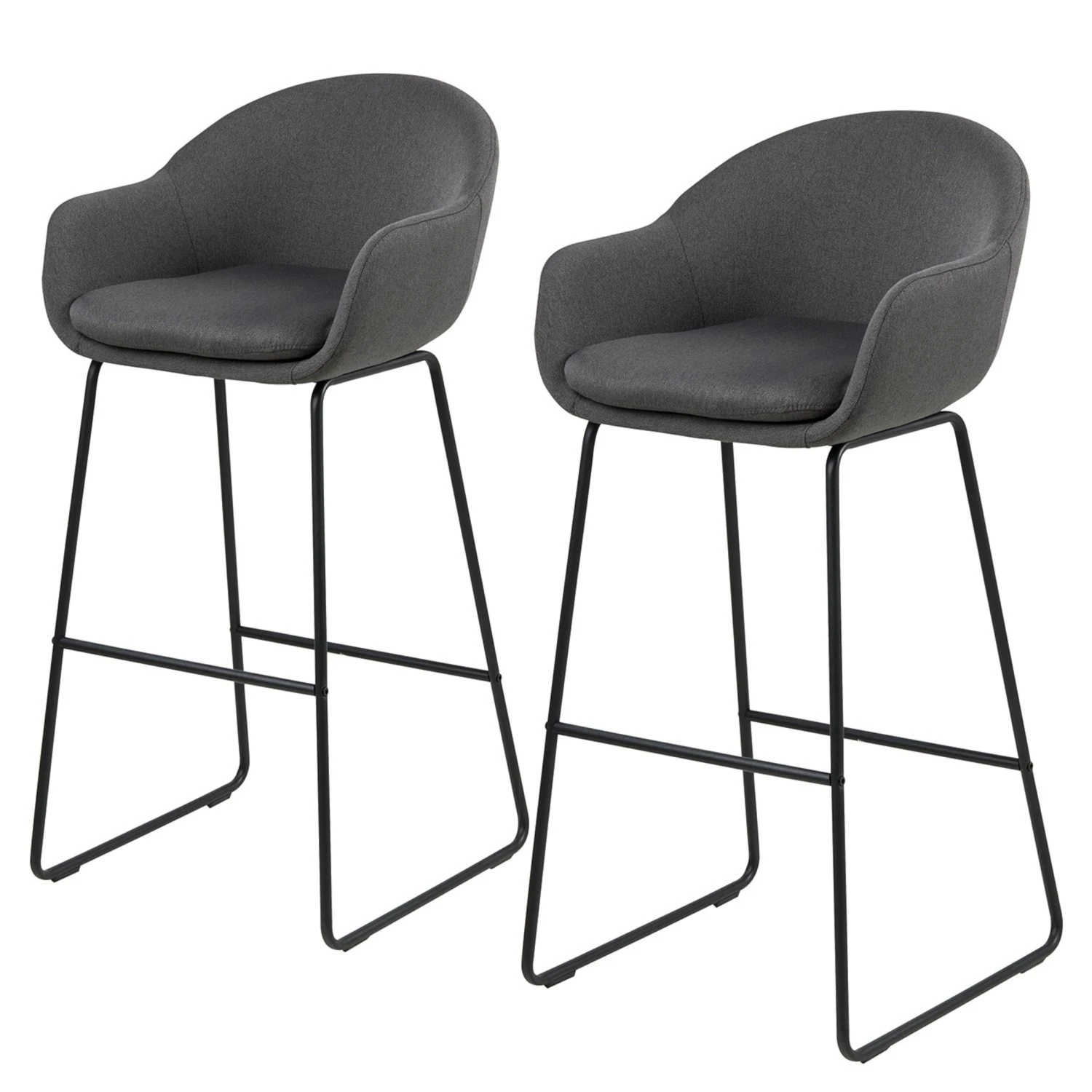 HALLUND Barstuhl 2er-Set 1 HALLUND Barstuhl 2er-Set