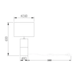 HEGE Tischleuchte 1-flammig 17 HEGE Tischleuchte 1-flammig -Haushaltsgegenstände Rabatte 71000458 8