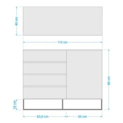 NOZZA Kommode -Haushaltsgegenstände Rabatte 71000554 18