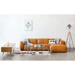 HUDSON Ecksofa 3-Sitzer Mit Longchair Rechts Davorstehend Echtleder -Haushaltsgegenstände Rabatte 71000950 1 1f3b19de 875a 4e02 9504 bed5c3a6d940