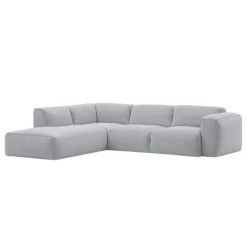 HUDSON Ecksofa 3-Sitzer Mit Recamiere Davorstehend Links