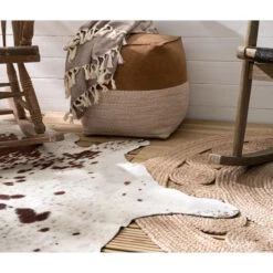 CHIEKO Juteteppich -Haushaltsgegenstände Rabatte 71001043 2