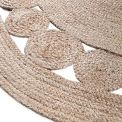 CHIEKO Juteteppich -Haushaltsgegenstände Rabatte 71001043 7