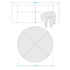 CHIEKO Juteteppich -Haushaltsgegenstände Rabatte 71001043 8