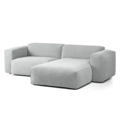 HUDSON Ecksofa 1,5-Sitzer Mit Longchair Davorstehend Rechts