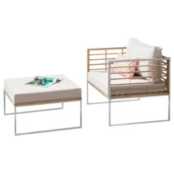 TEAKLINE Lounge-Set 2-tlg.